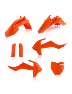 KIT PLÁSTICOS COMPLETO ACERBIS KTM SX 65 2016 - 2018 LARANJA